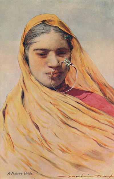 Une mariée indigène - Mortimer L Menpes