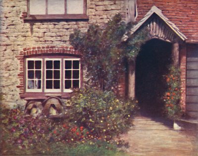 Un porche du Surrey - Mortimer L Menpes