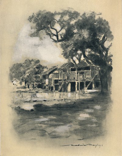 Un village de campagne - Mortimer L Menpes