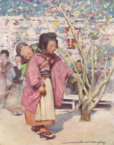 Bébé et Bébé, vers 1887, 1901 - Mortimer L Menpes