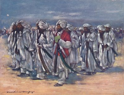 Chefs Baluches au Jour du Durbar - Mortimer L Menpes