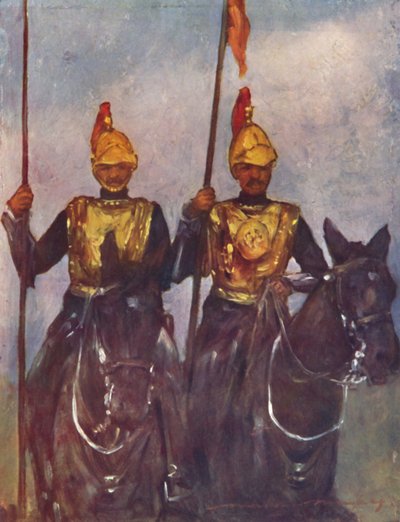 Garde du corps de Son Altesse Dogra Sowar Kashmir, 1903 - Mortimer L Menpes