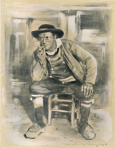 Paysanne bretonne, 1903 - Mortimer L Menpes