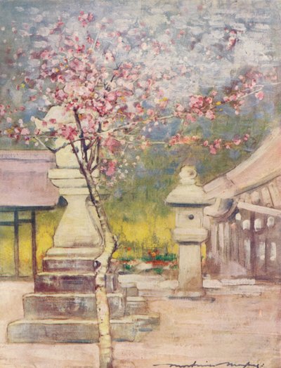 Fleur de pêcher, vers 1887, 1901 - Mortimer L Menpes