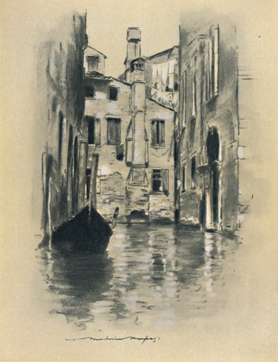 Rue à Venise - Mortimer L Menpes