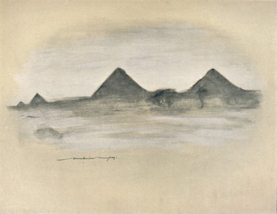Les Pyramides - Mortimer L Menpes