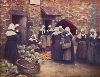 Marché aux légumes - Mortimer L Menpes
