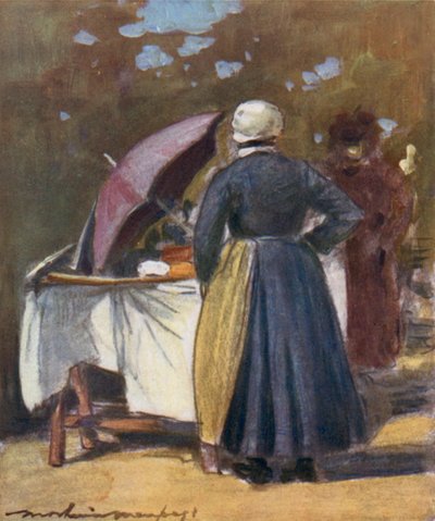 Un étal de gâteaux - Mortimer Ludington Menpes