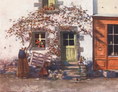 Un Cottage à Rochefort-en-Terre - Mortimer Ludington Menpes