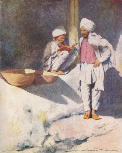 Un homme savant de Peshawur, 1905 - Mortimer Ludington Menpes