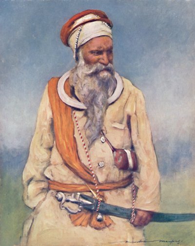 Un guerrier sikh, 1903 - Mortimer Ludington Menpes