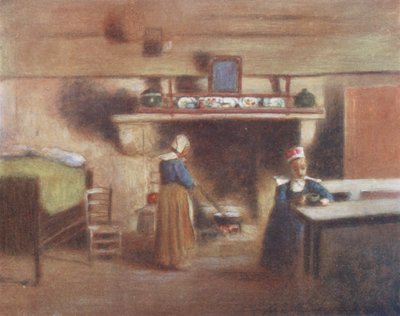 Un repas solitaire - Mortimer Ludington Menpes