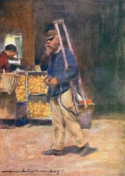 Un vendeur d