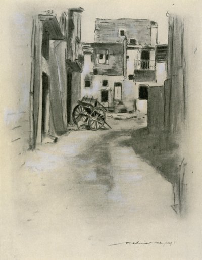 Maisons désertées - Mortimer Ludington Menpes