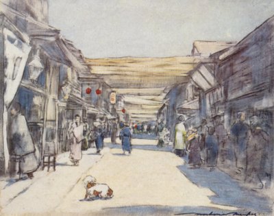 Rue du Chèvrefeuille - Mortimer Ludington Menpes