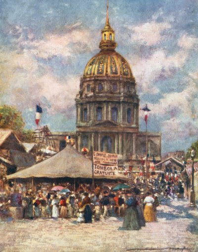 Hôtel des Invalides en fête - Mortimer Ludington Menpes