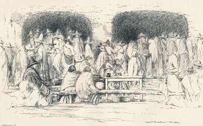 Midi à Puebla, vers 1895, 1896 - Mortimer Ludington Menpes
