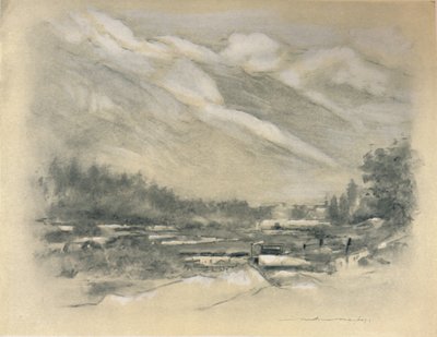 Quartier de Chamounix, 1903 - Mortimer Ludington Menpes