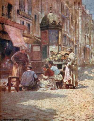 Épluchage de Pommes de Terre - Mortimer Ludington Menpes