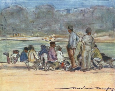 Étang aux Tuileries - Mortimer Ludington Menpes