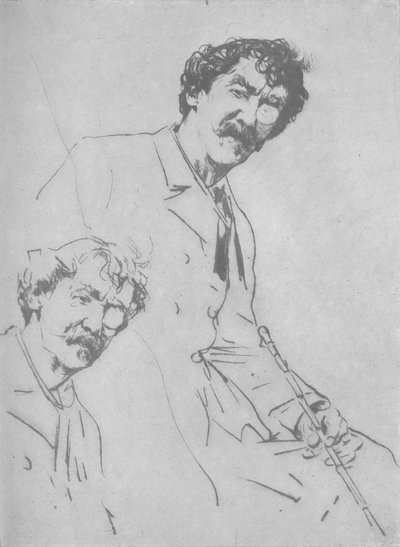 Études de portraits, vers 1880, 1904 - Mortimer Ludington Menpes