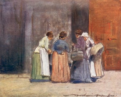 Boutique au bord de la Seine - Mortimer Ludington Menpes