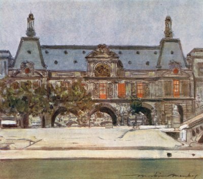 Le Louvre - Mortimer Ludington Menpes