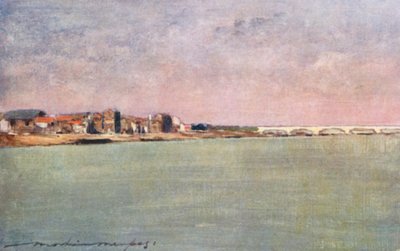 La Seine au coucher du soleil - Mortimer Ludington Menpes