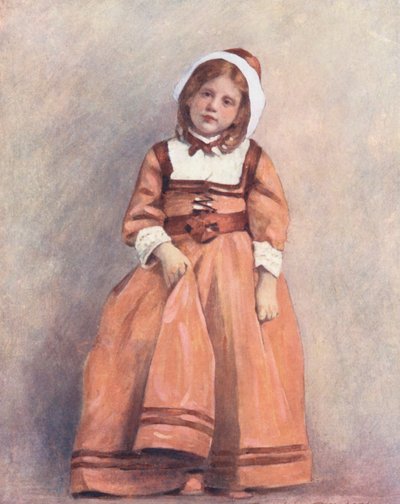 Les enfants du monde : Américain, la robe saumon - Mortimer Ludington Menpes