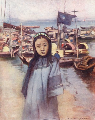 Enfants du monde : Chinois, une fille de batelier - Mortimer Ludington Menpes
