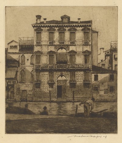 Un Palazzo - Mortimer Menpes
