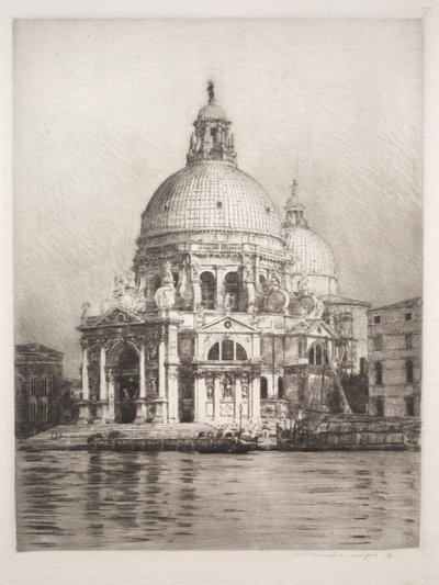 Santa Maria Della Salute n°1, 1910 - Mortimer Menpes
