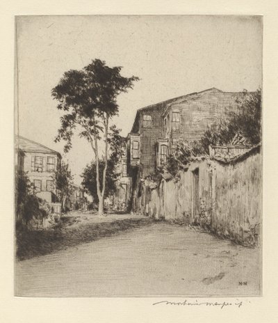 Rue sicilienne - Mortimer Menpes