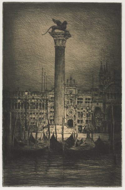 Piazza Saint-Marc, 1910 - Mortimer Menpes