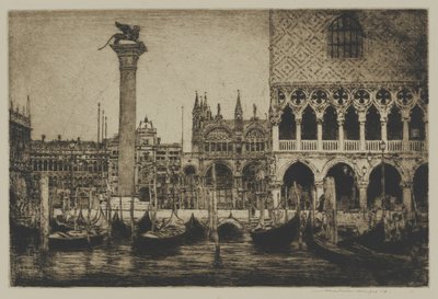 La Piazza San Marco, Venise - Mortimer Menpes