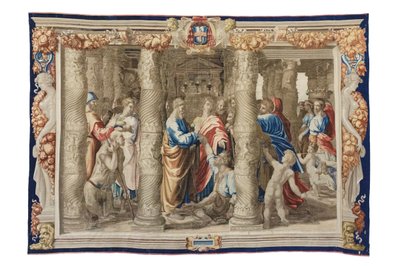 Saint Pierre guérit le paralytique - Mortlake Tapestry Manufactory