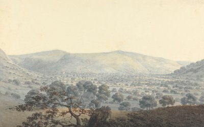Vue Lointaine de Llandrillo - Moses Griffith