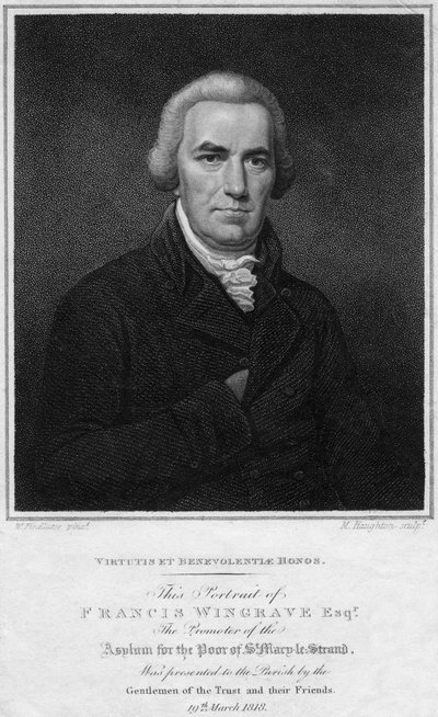 Francis Wingrave vers 1789-1823, 1818 - Moses Haughton
