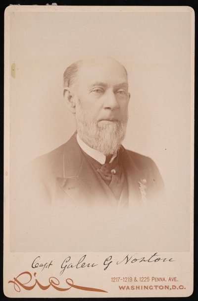 Portrait du capitaine Galen G. Norton - Moses P. Rice