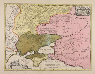 Taurica Chersonesus hodie Przecopsca et Gazara dicitur - Moses Pitt