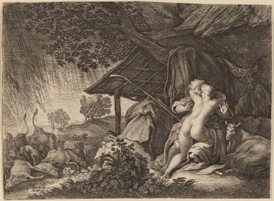 Une tempête - Moyses van Uyttenbroeck