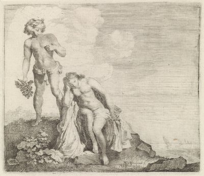 Bacchus trouve Ariane à Naxos - Moyses van Wtenbrouck