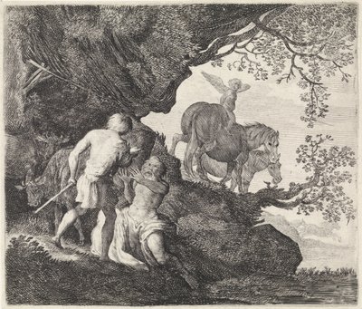 Mercure punit Battus - Moyses van Wtenbrouck
