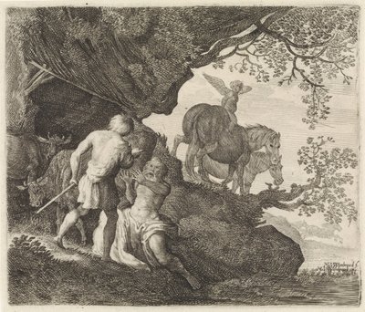 Mercure punit Battus - Moyses van Wtenbrouck