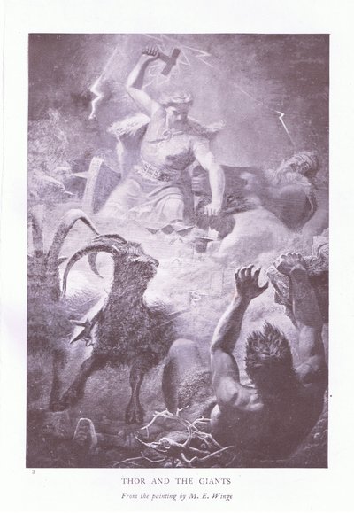 Thor et les Géants - Mårten Eskil Winge