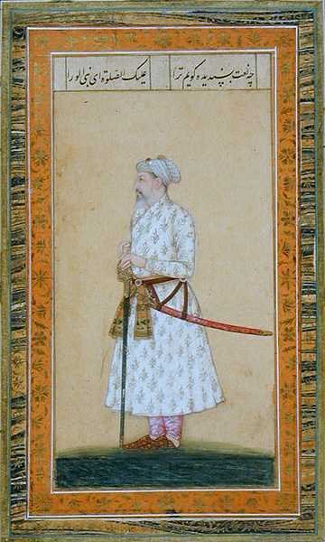 Un prince portant une épée, de l