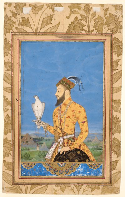 Portrait du prince Azam Shah - Mughal School