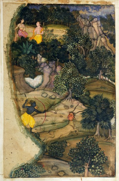 Rama poursuivant le Cerf d