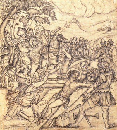 La Crucifixion - Mughal School