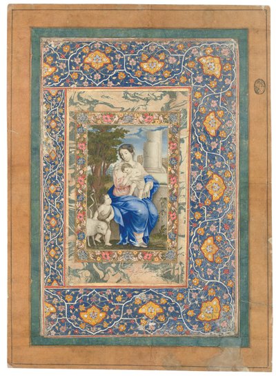 Madone et enfant - Muhammad Zaman